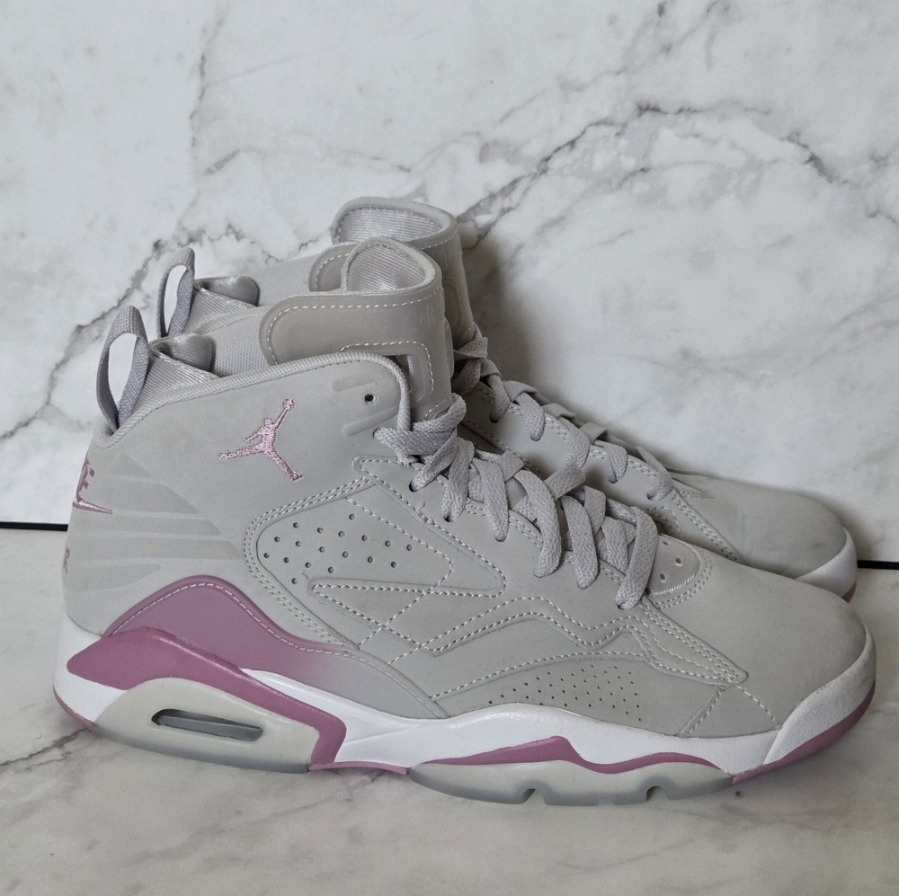 Nike Jordan Womens MVP Neutral Grey Orchid Sneakers Shoes Size 10.5